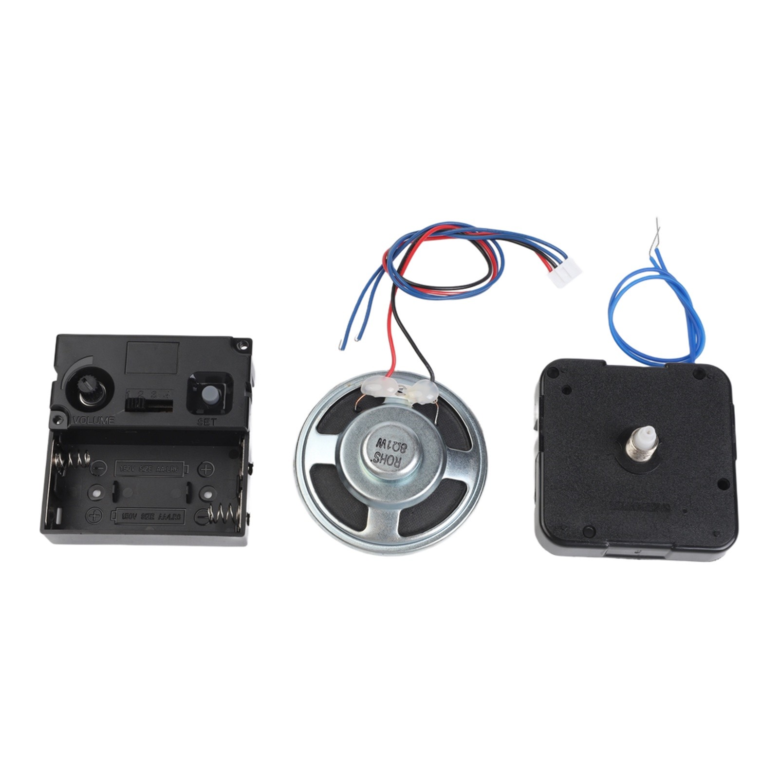 Music Box Clock Repair Kit Includes Clock Hands and Movement for For horn