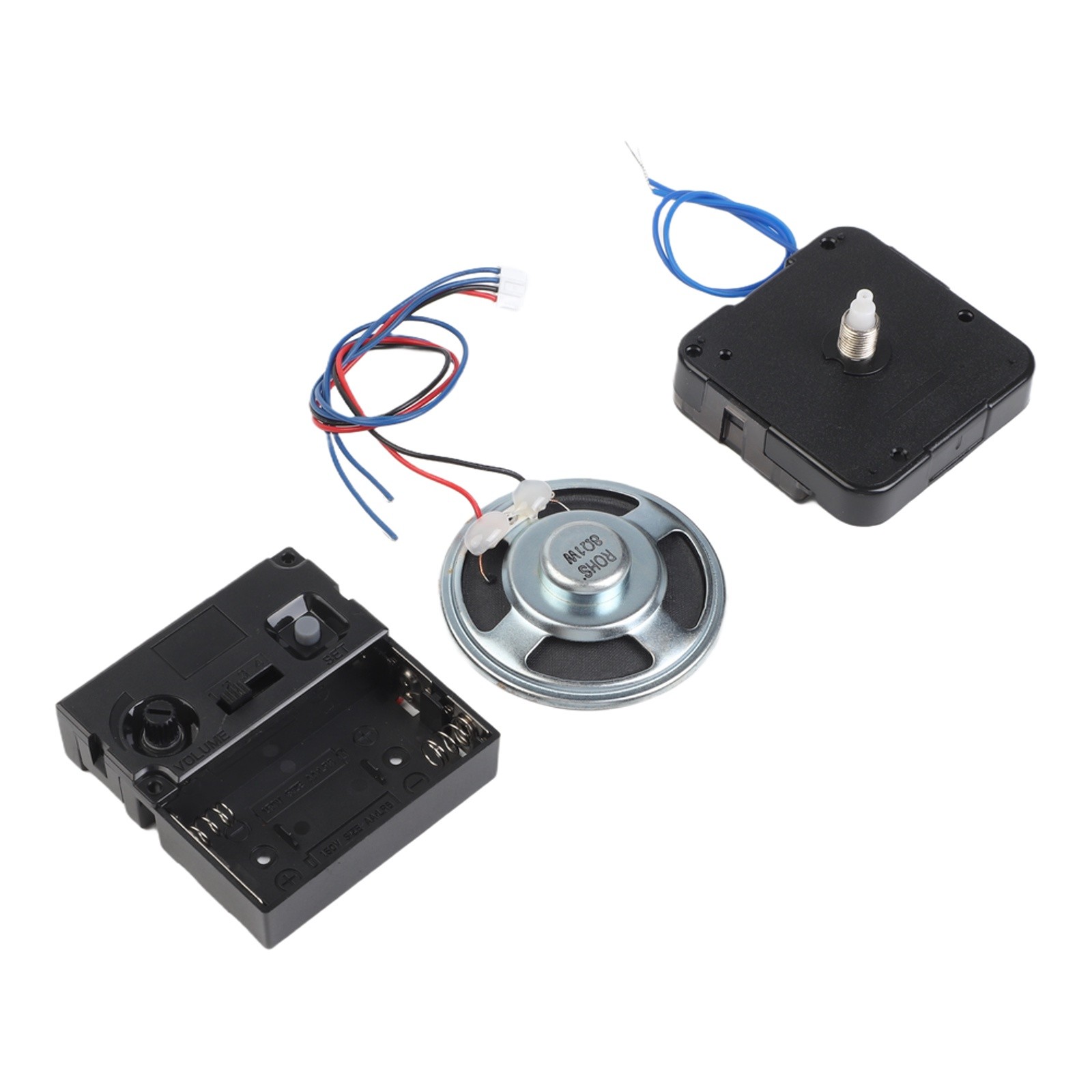 Music Box Clock Repair Kit Includes Clock Hands and Movement for For horn