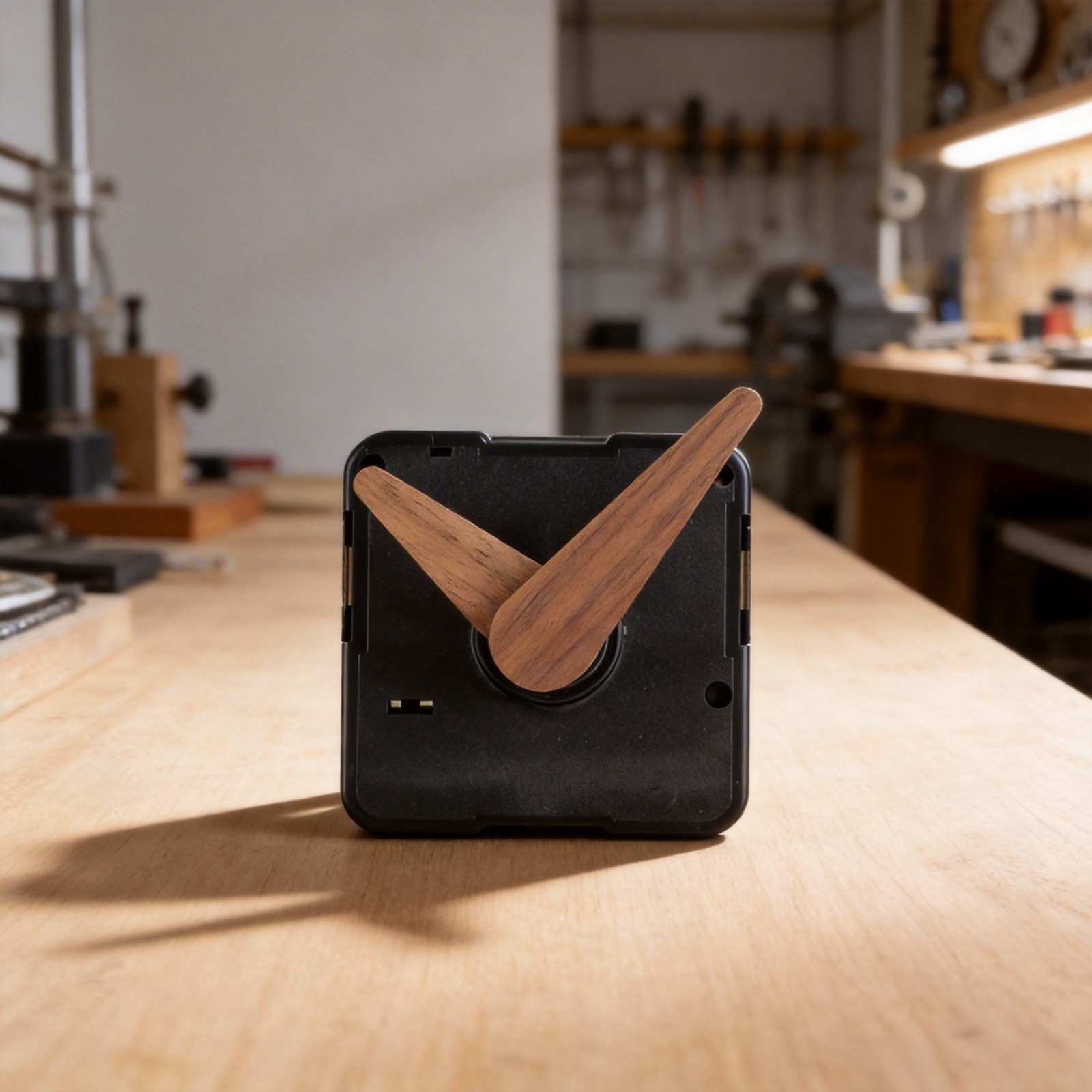 DIY Clock Repair Tool with Silent Movement and Wooden Round Tip Pointers
