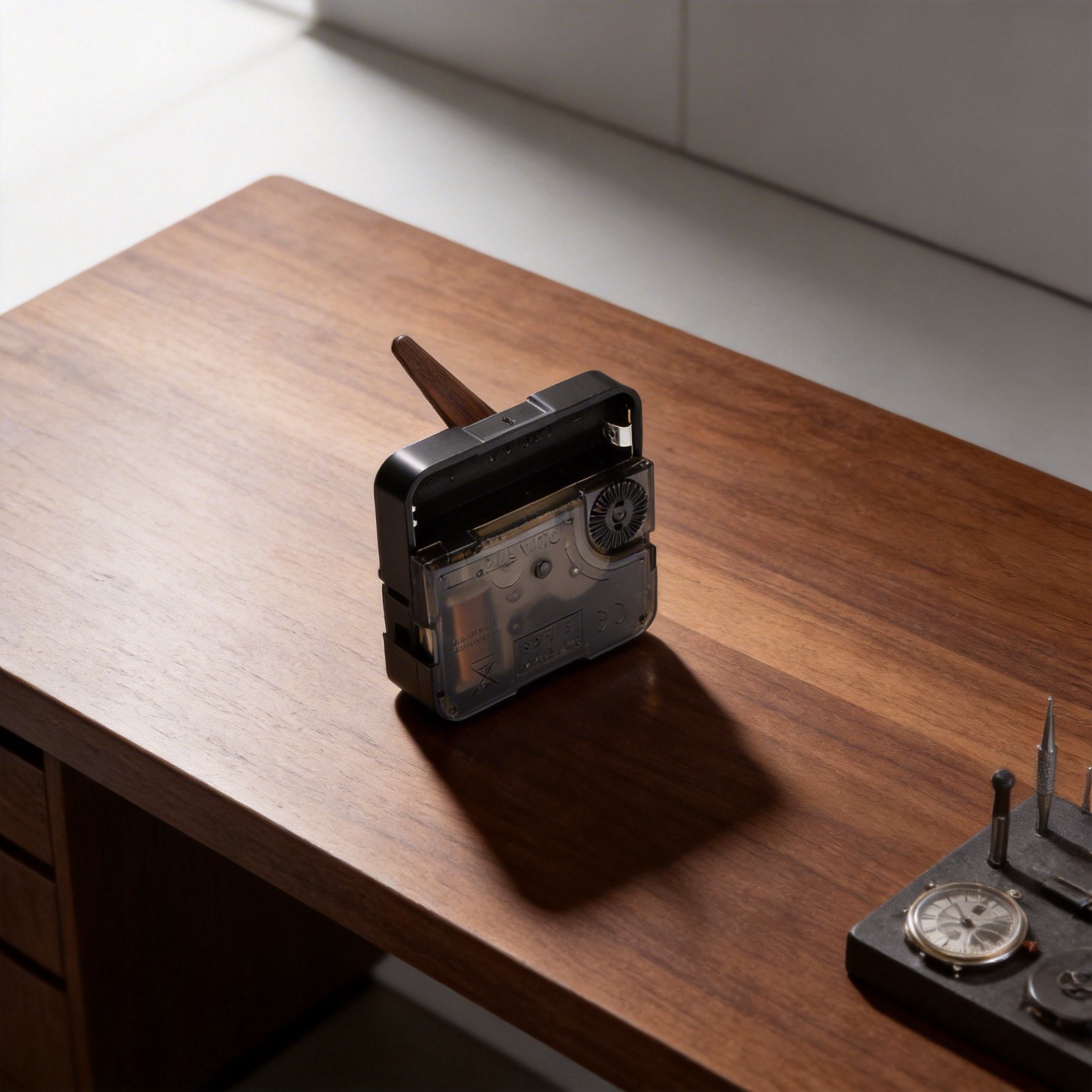 DIY Clock Repair Tool with Silent Movement and Wooden Round Tip Pointers