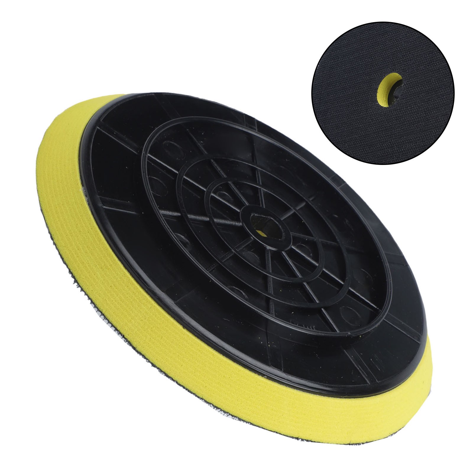 2 Pack 6 Inch Buffer Pads Backing Plates for Cordless Buffer Polishers