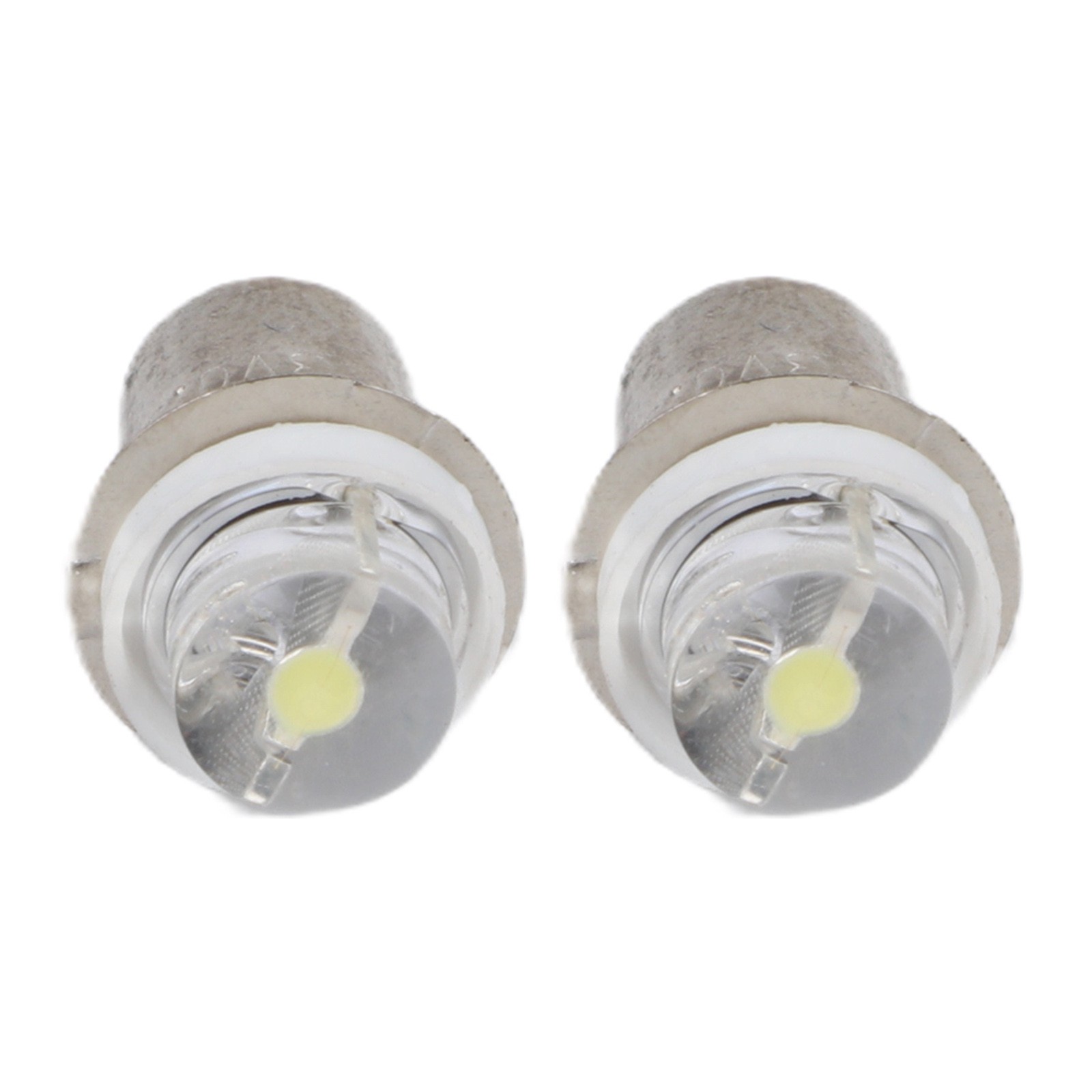 Flashlight Bulb Accessories Cycling Grass+Metal Outdoor Replacement Silver