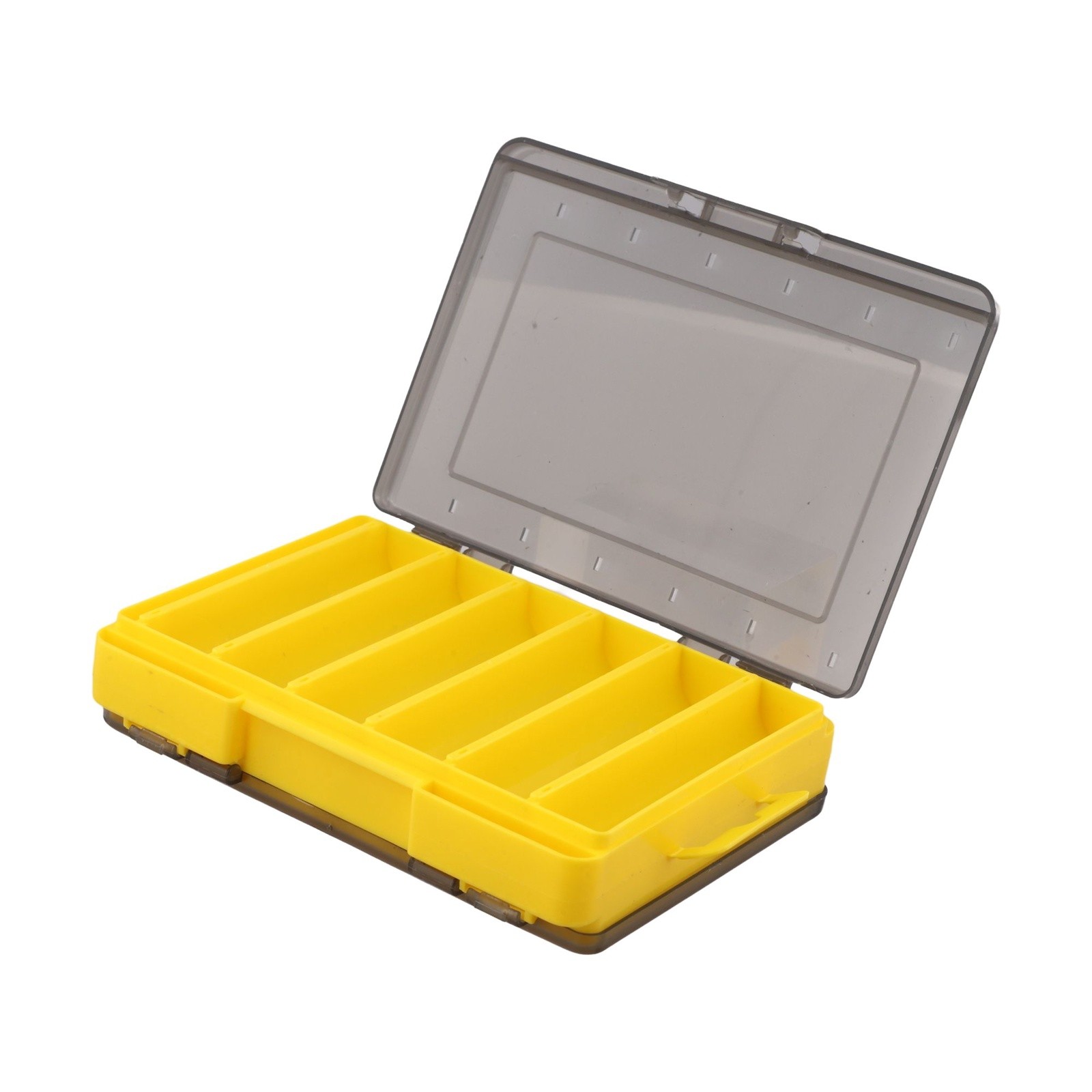 Fishing Tackle Box for Lures Double Sided PP Storage with Carry Handle