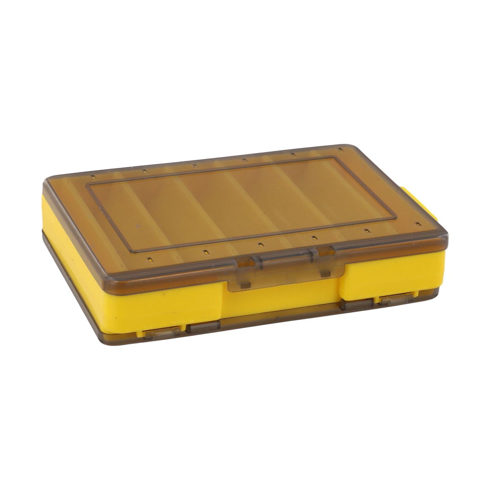 Fishing Tackle Box for Lures Double Sided PP Storage with Carry Handle