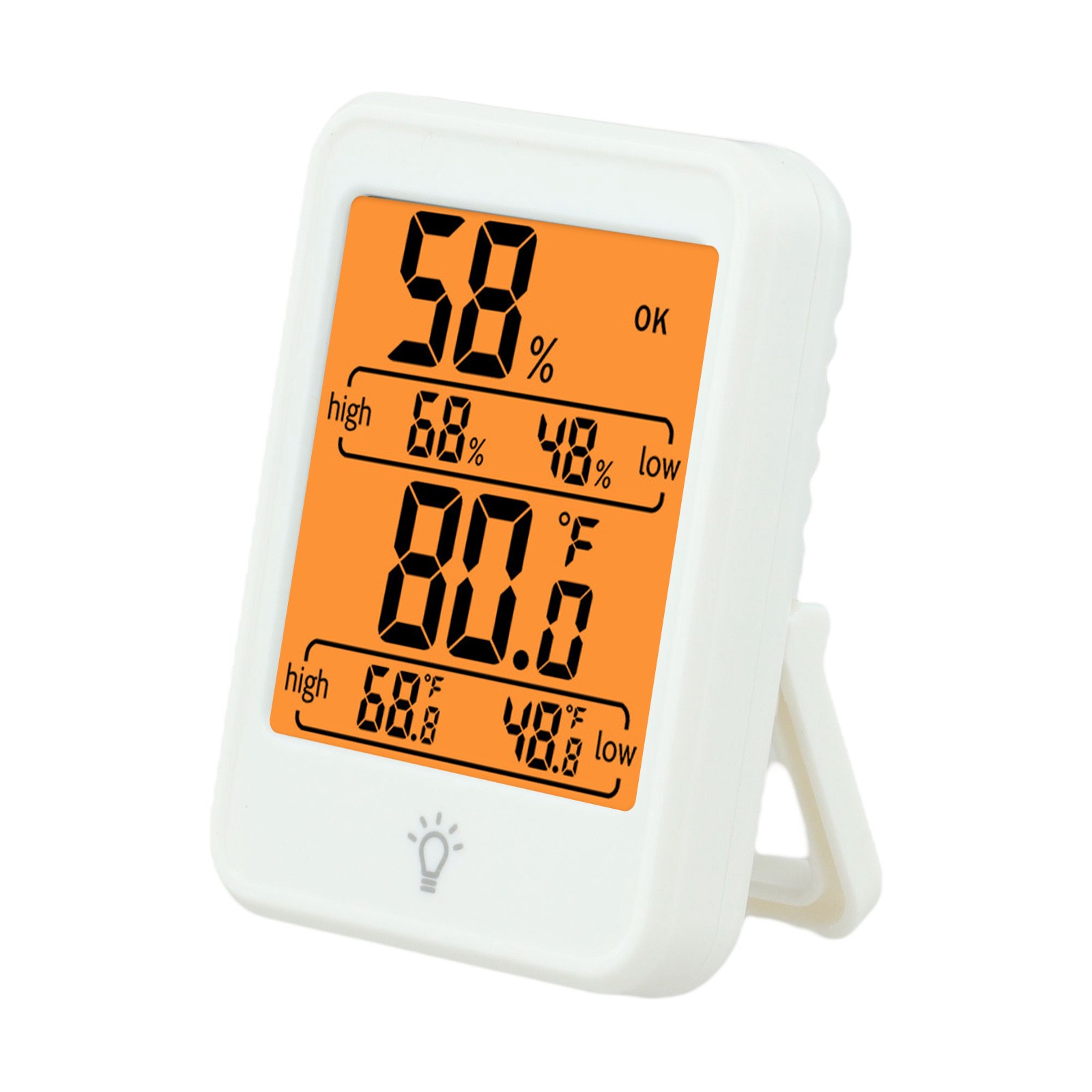 For Office Environment Digital Thermo-Hygrometer Accurate Built-In Sensor