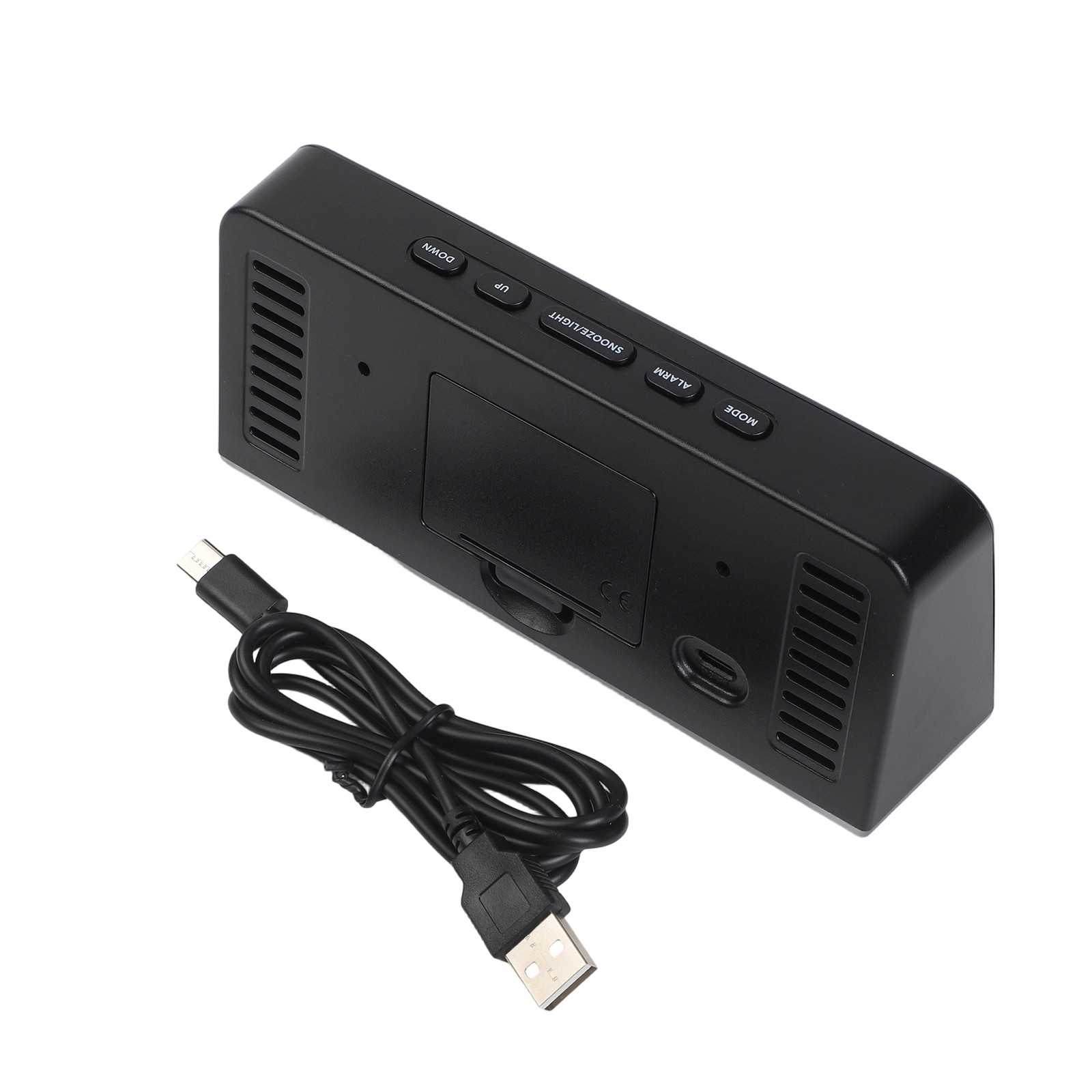 LED Digital Alarm Clock with Date Snooze and Adjustable Soft Ambient Light