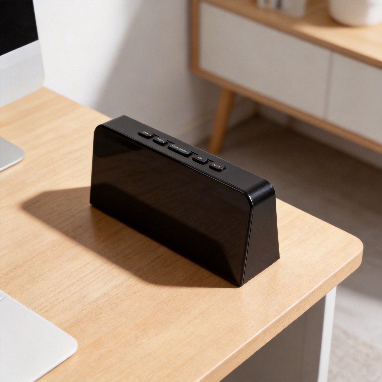 LED Digital Alarm Clock with Date Snooze and Adjustable Soft Ambient Light