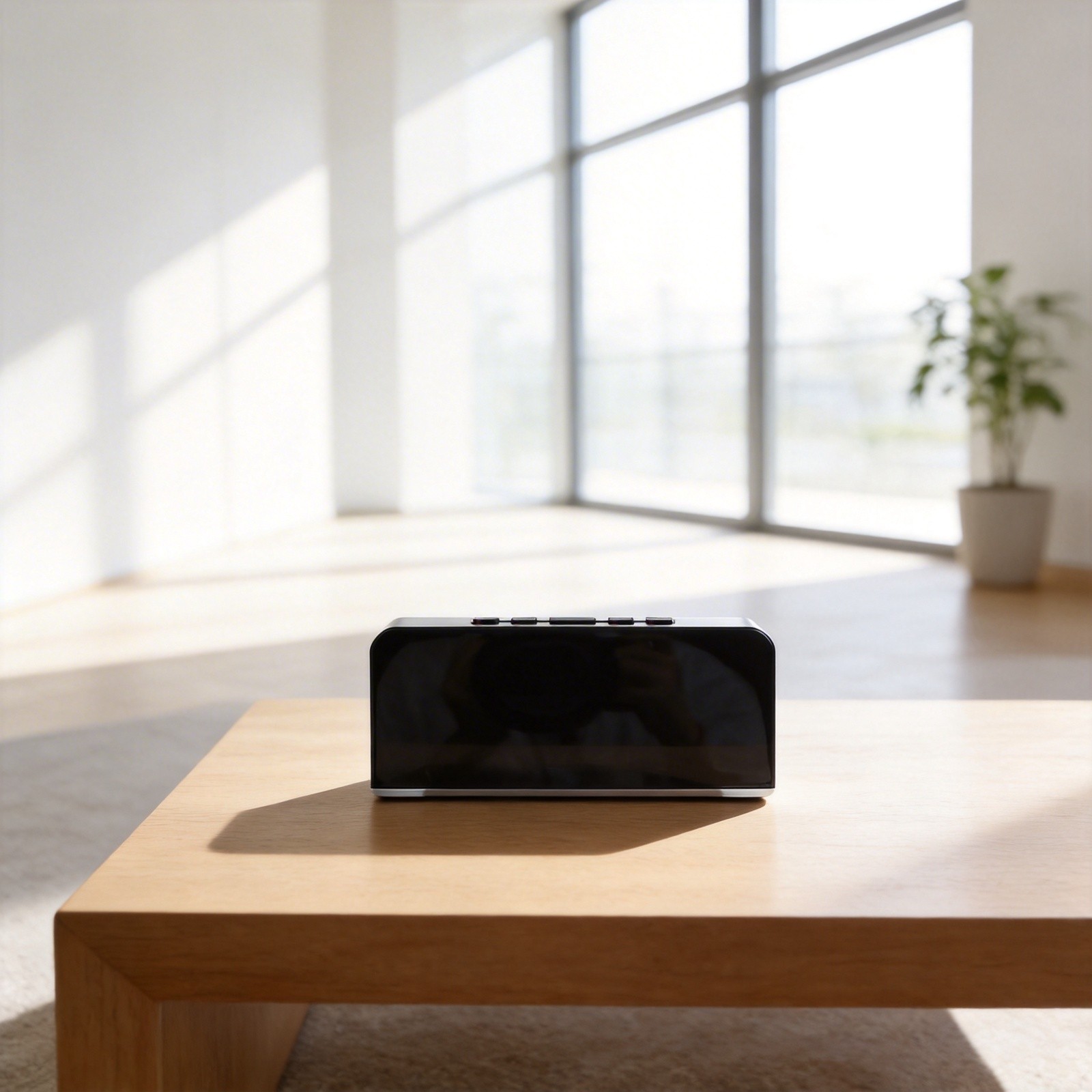 LED Digital Alarm Clock with Date Snooze and Adjustable Soft Ambient Light