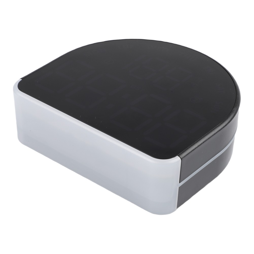 LED Alarm Clock Ambient Light Clock Bedside Table Dual Temperature Display