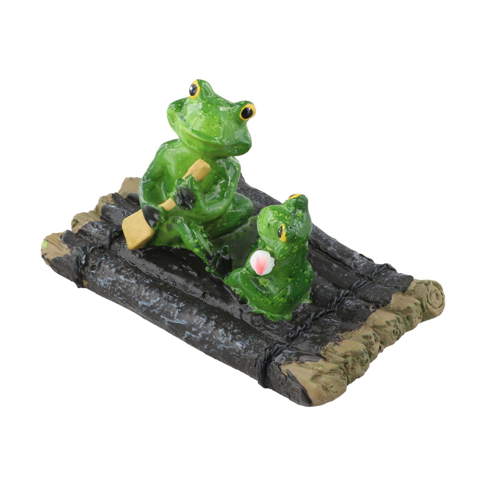 Floating Resin Frog Statue for Garden Pond Patio and Indoor Decoration
