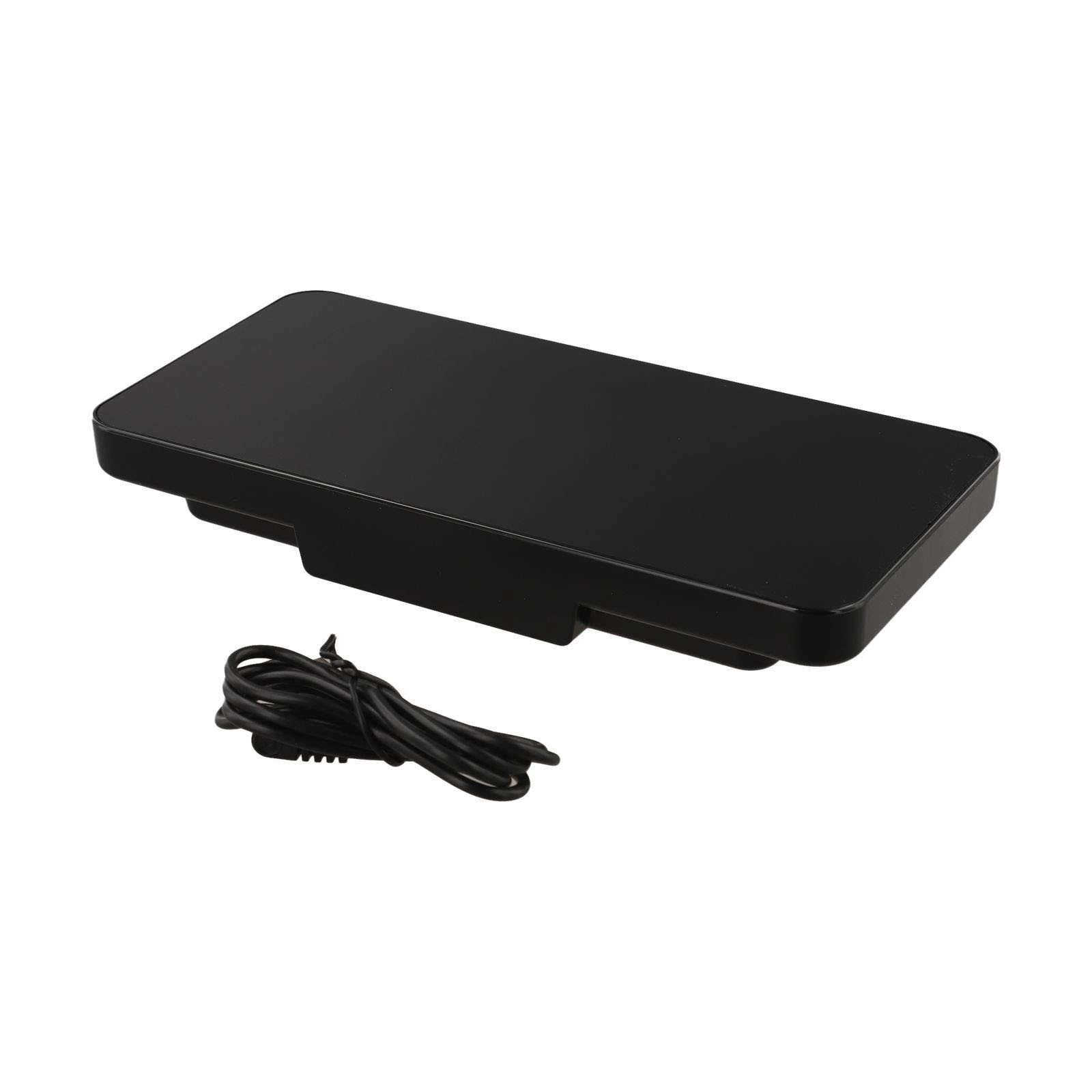 Digital Wall Clock Large Display Featuring Week Date and Dual Time Format