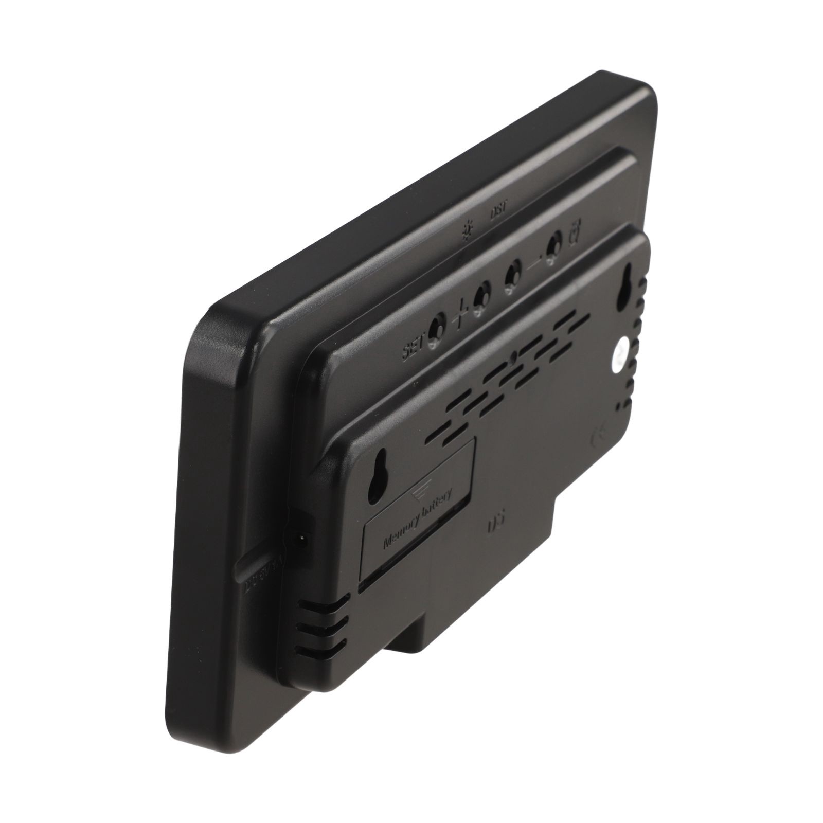 Digital Wall Clock with Large LED Screen Week Display and Adjustable Brightness