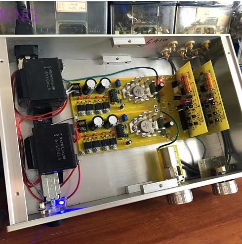 Green PCB Audio Tone Control Board 2 Channel 4 Channel Selector Switch