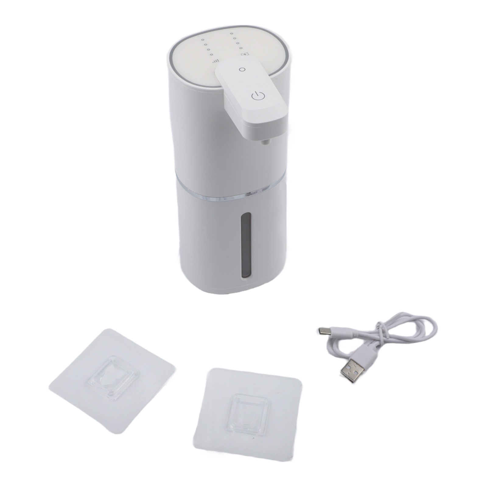 Waterproof Automatic Soap Dispenser for Wall Mount with Adjustable Levels