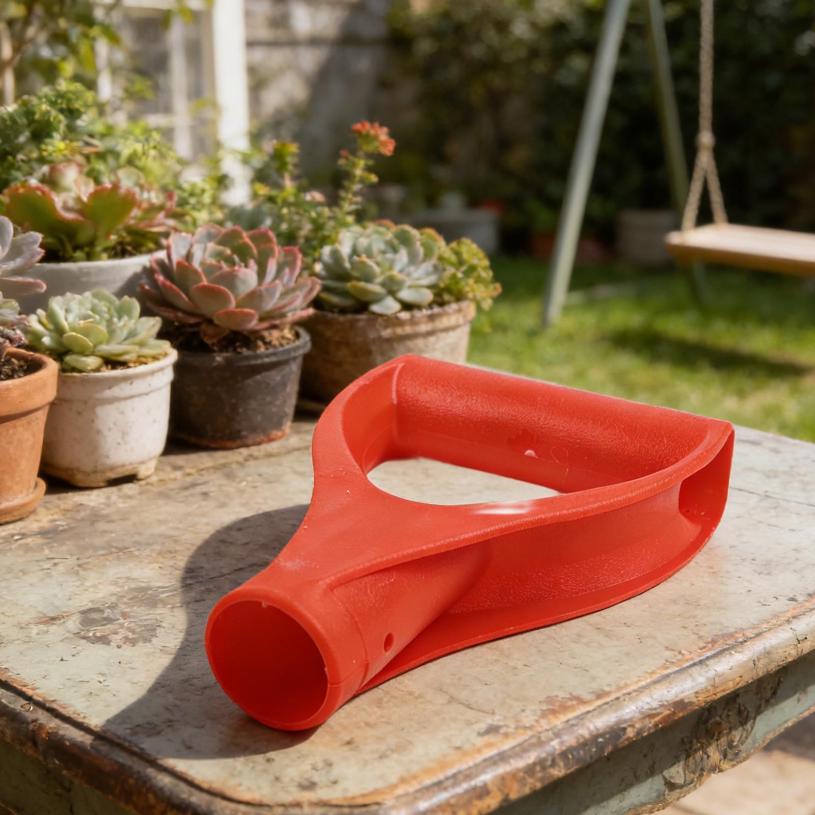 Replacement Plastic Shovel Handle with D Shaped Grip for Winter Snow Tools
