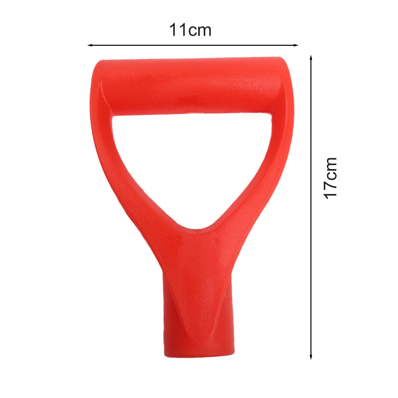 Replacement Plastic Shovel Handle with D Shaped Grip for Winter Snow Tools