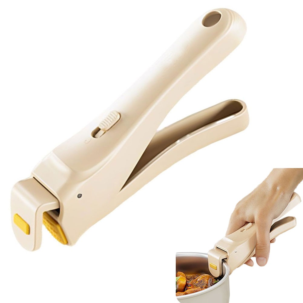 Detachable Pot Handle for Camping and Kitchen Use with Anti-Scald Clip