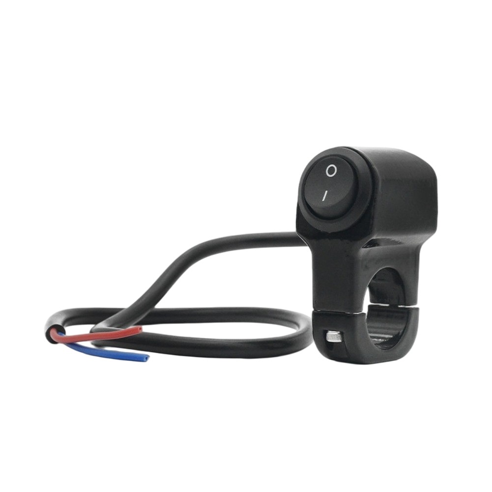 High Low Beam Spotlight Switch for 22mm Motorcycle Handlebars Waterproof