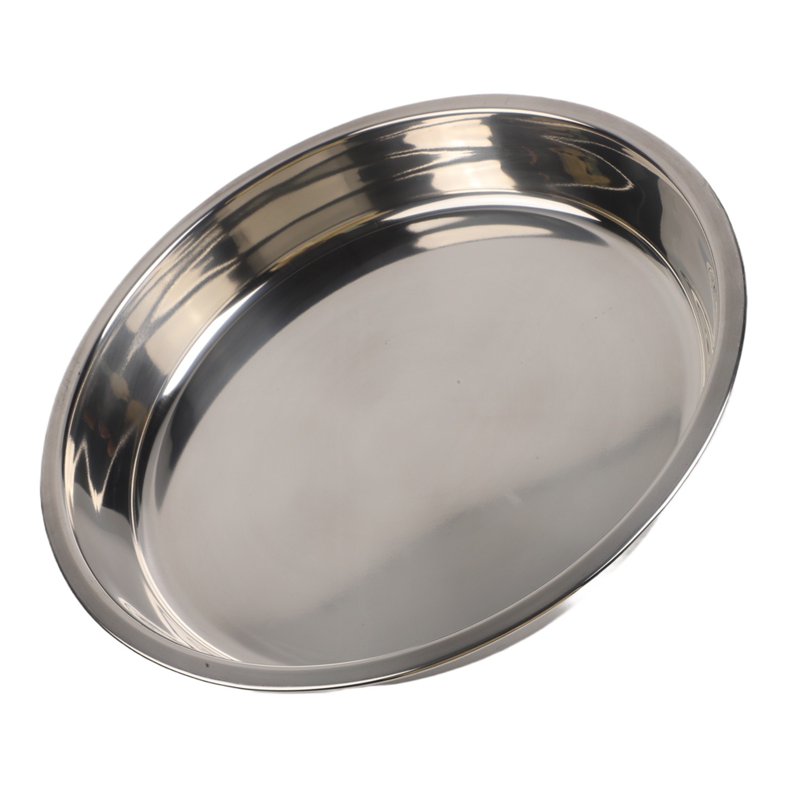 Serving Dishes Plate Dinnerware Flat Plate Stainless Steel 22 With Non-magnetic - Produktbild 5