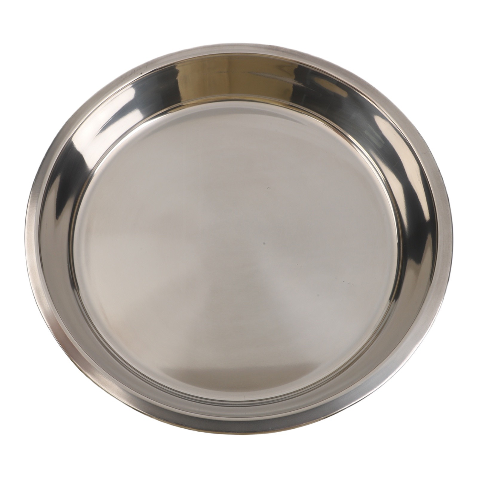 Serving Dishes Plate Dinnerware Flat Plate Stainless Steel 22 With Non-magnetic - Produktbild 4