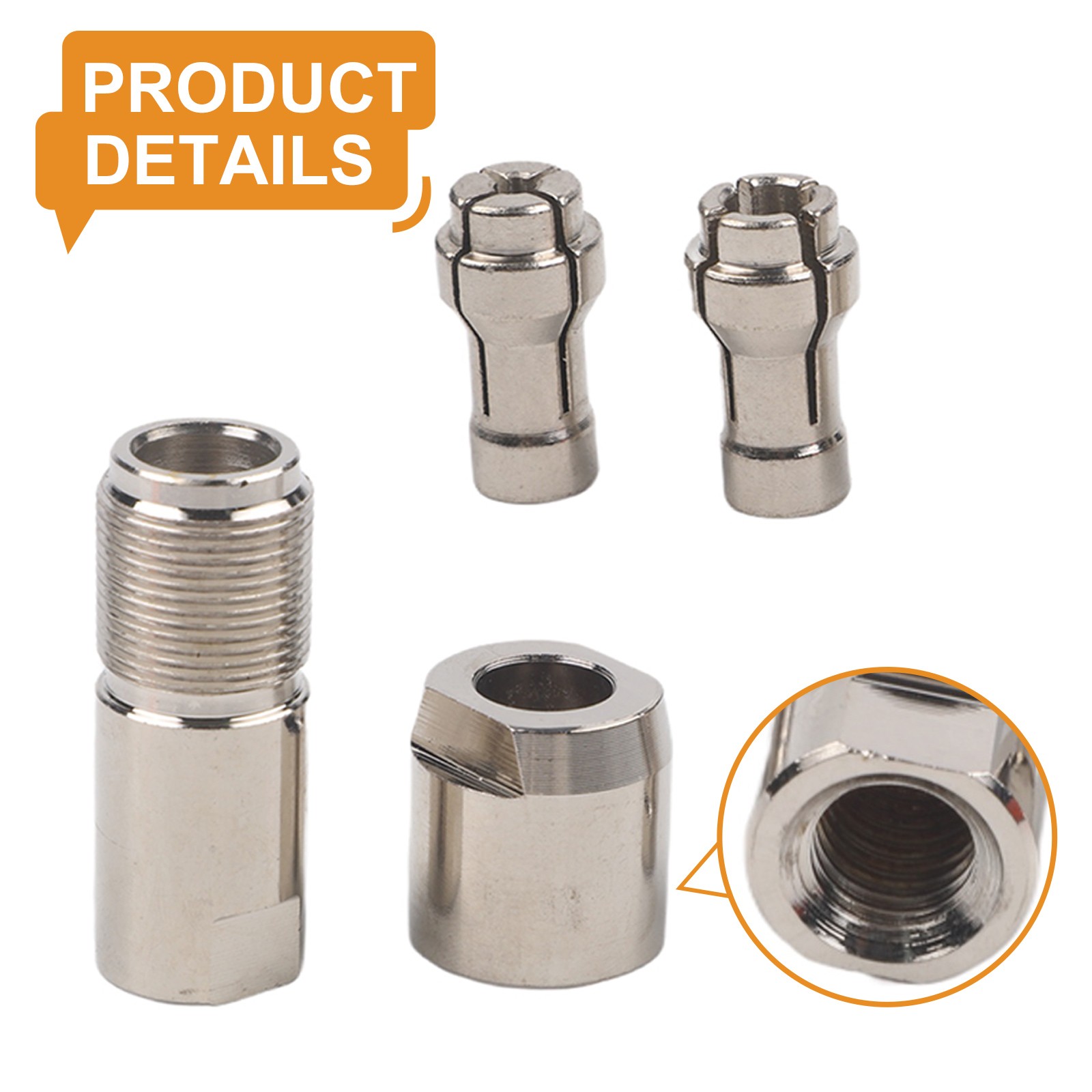 100 Type Angle Grinder Adapter Set for Straight Grinder with M10 Thread 3mm 6mm