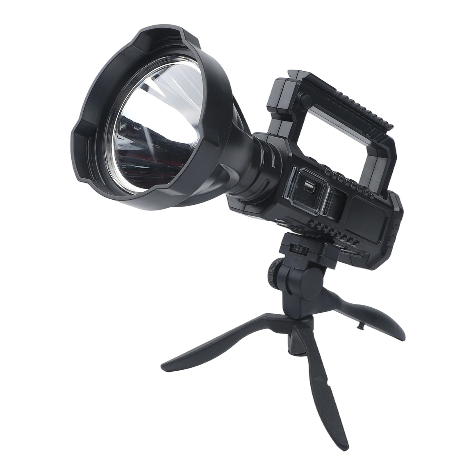 200000 Lumens LED Flashlight with Waterproof Triangular Stand for Camping