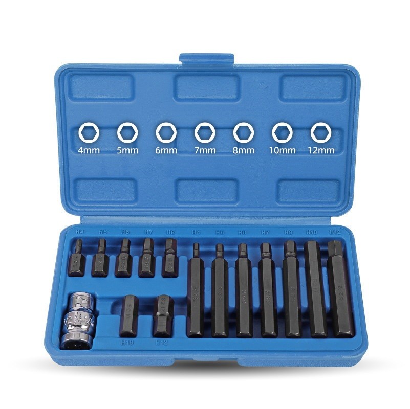 1/2in Drive Alloy Steel Sockets 30mm and 75mm for TORX 12 Point Applications