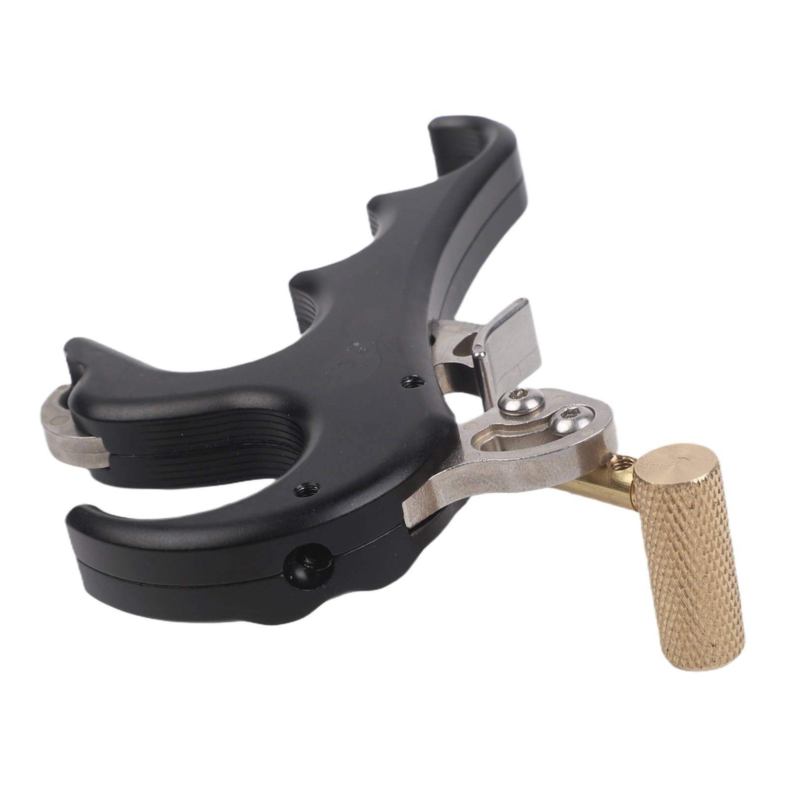Aluminum Alloy Four Finger Compound Bow Release Device Adjustable Trigger Aid