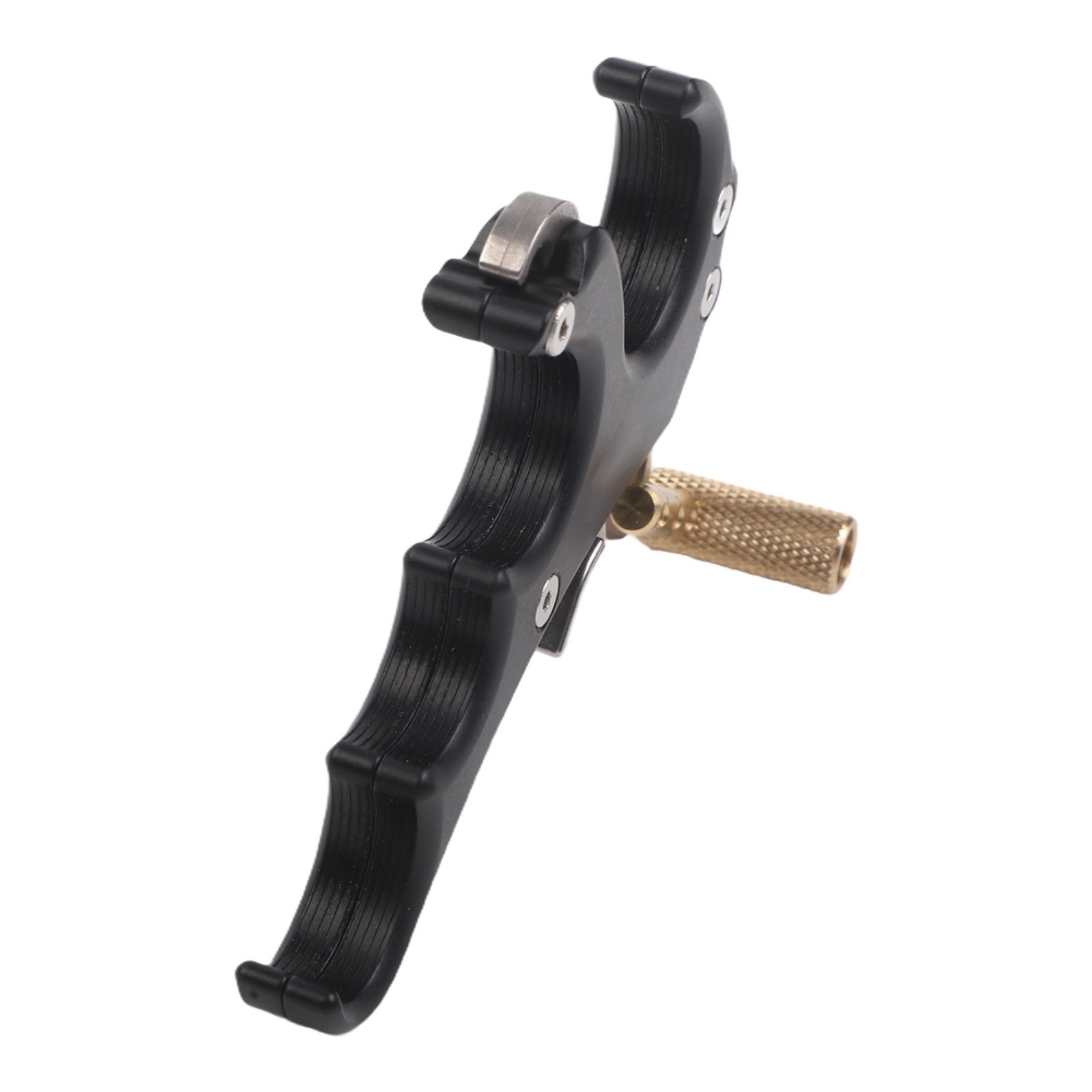 Aluminum Alloy Four Finger Compound Bow Release Device Adjustable Trigger Aid