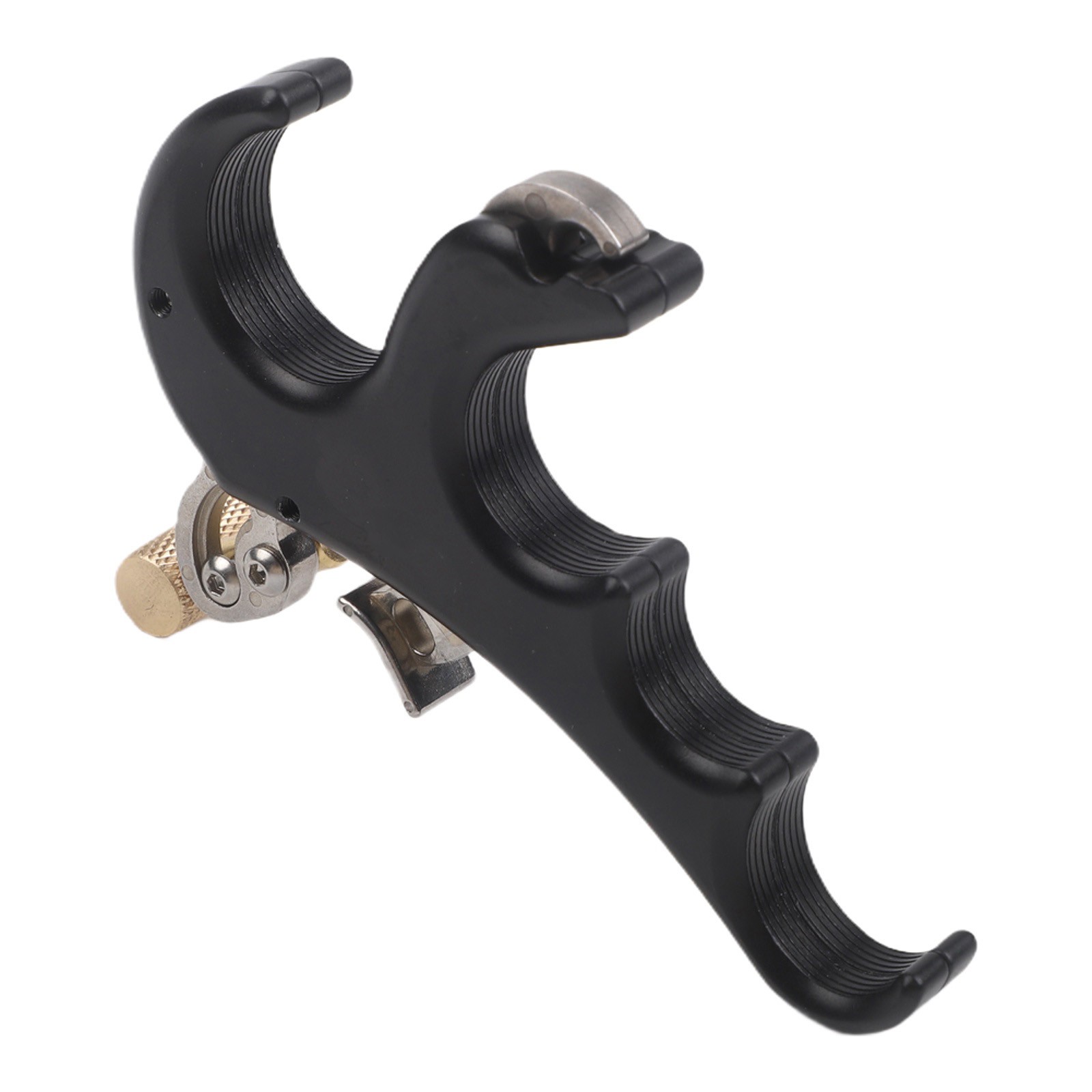 Aluminum Alloy Four Finger Compound Bow Release Device Adjustable Trigger Aid