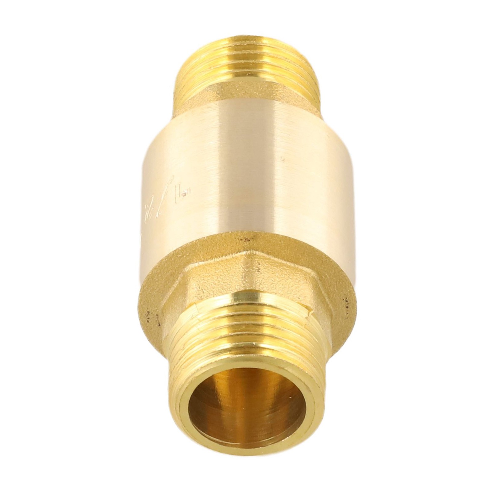 Brass Vertical Check Valve DN15 DN25 G Thread for Water Pipeline Control