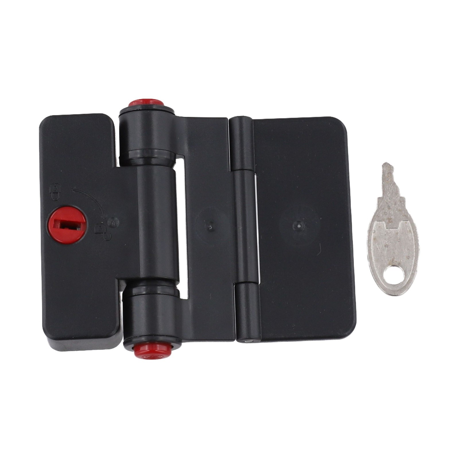 ABS Childproof Lock for Refrigerator Drawers Cabinets with Double Button