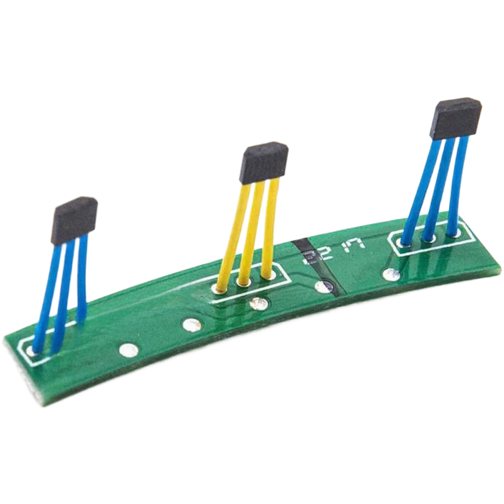 Motor Hall Sensor Abrasion Resistant Precision Engineering PCB Construction