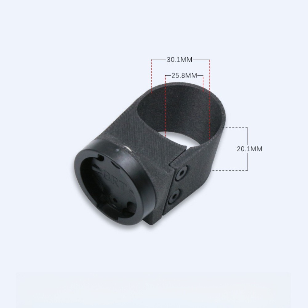 Carbon Fiber Light Mount for Giant D FUSE Seat Tube 25.8mm 29.5mm Matte Black