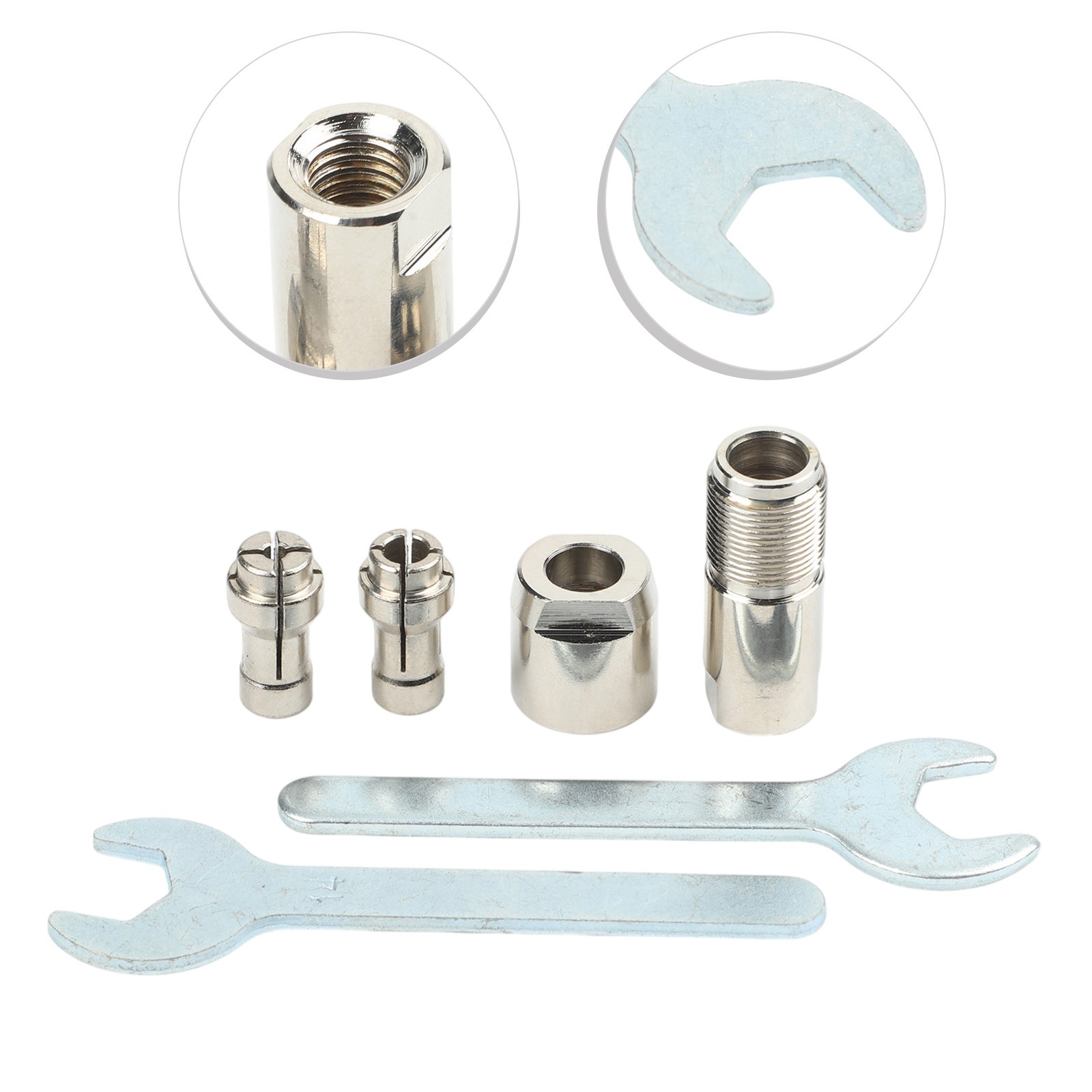 Modified Adapter for 100 Type Angle Grinder with M10 Thread and 3mm 6mm Chuck