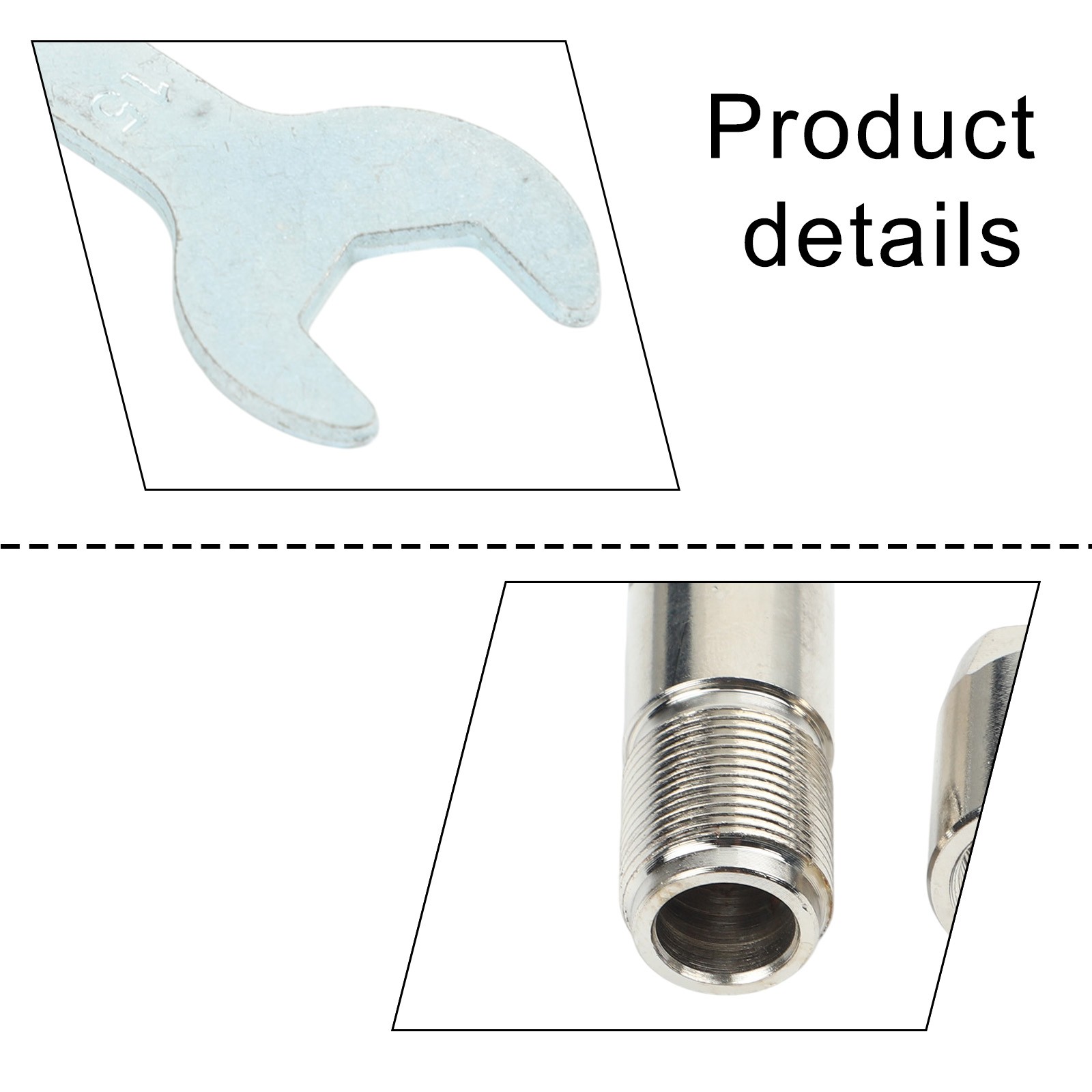 Modified Adapter for 100 Type Angle Grinder with M10 Thread and 3mm 6mm Chuck