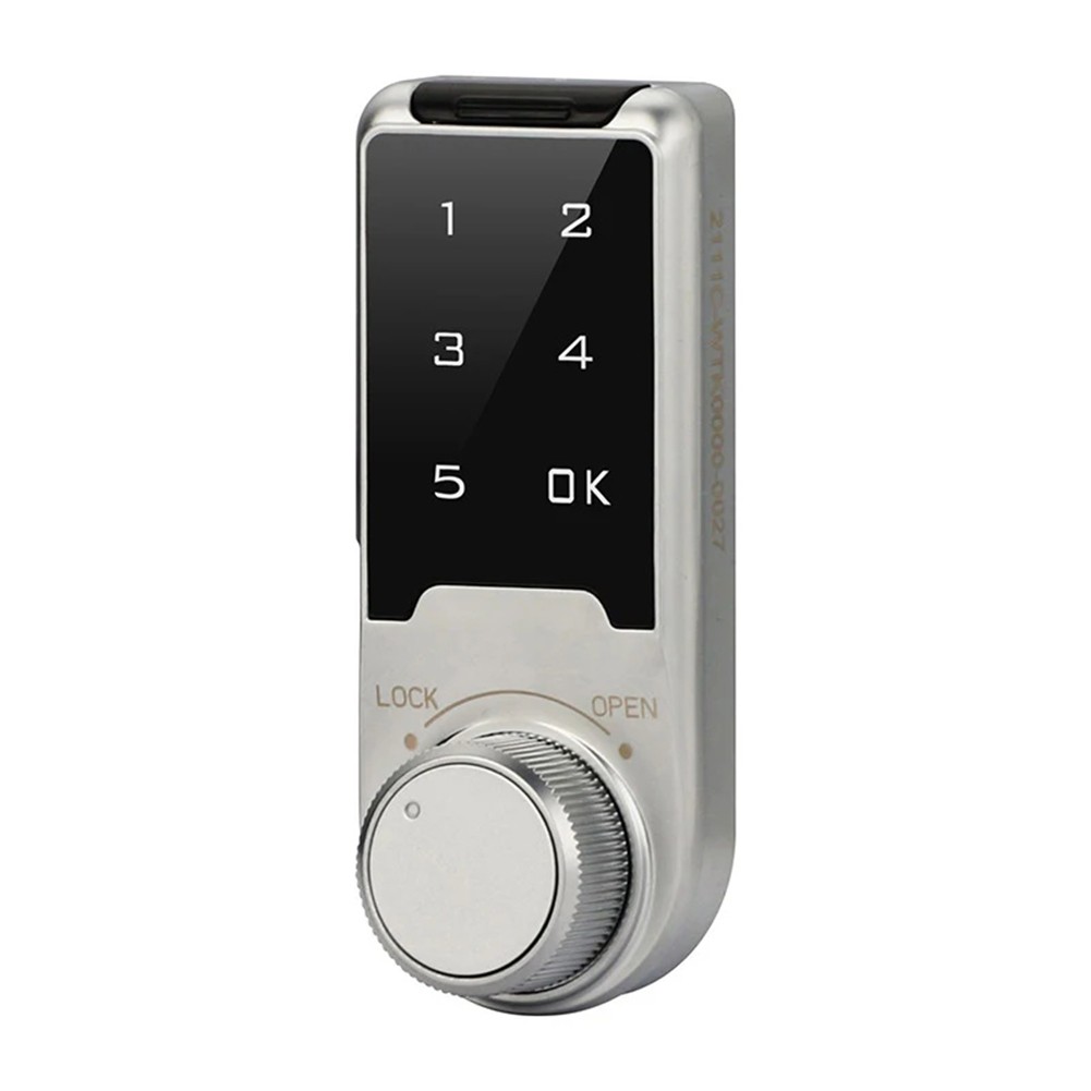 Zinc Alloy Cabinet Door Combination Lock with Smart Keypad and Tongue Mechanism