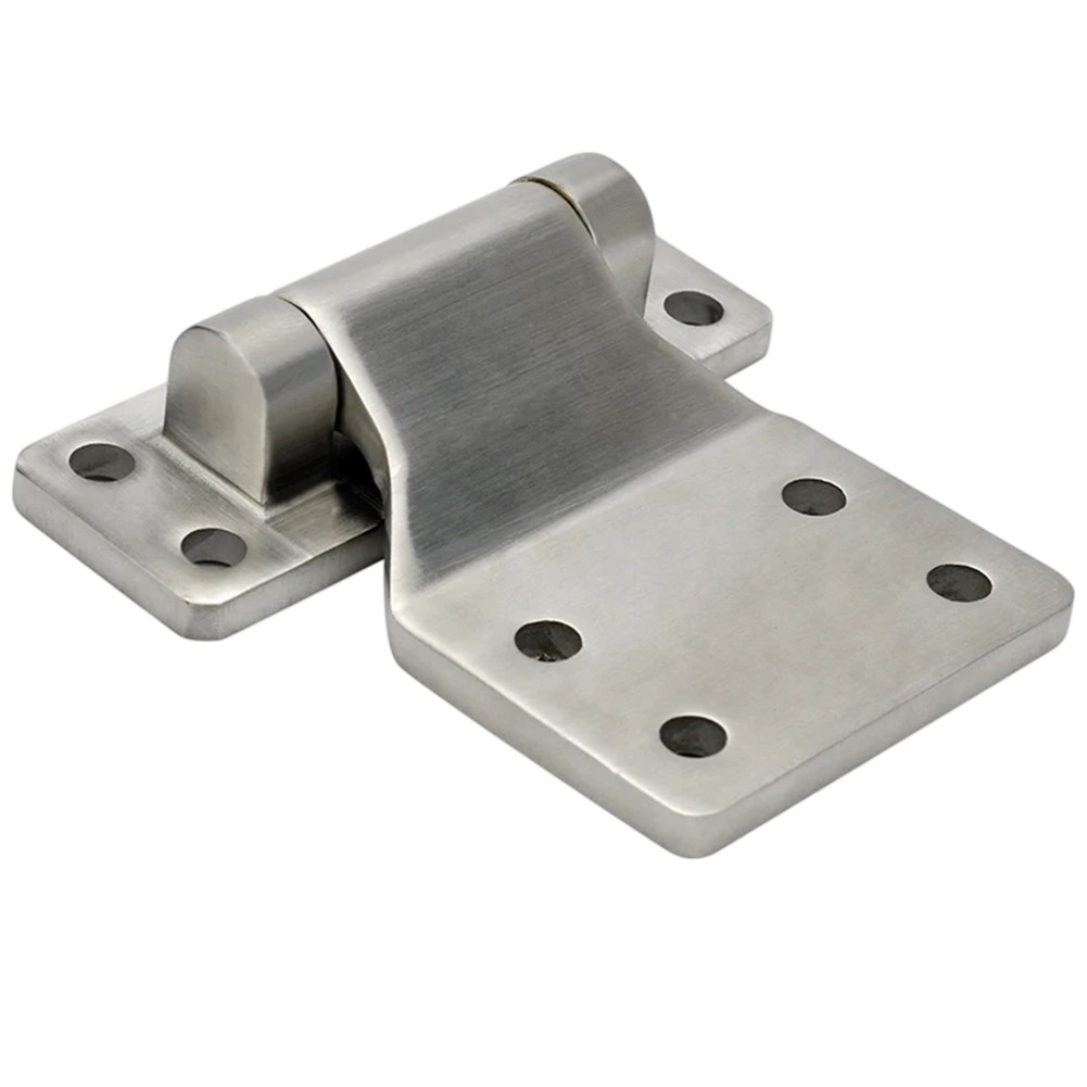 Stainless Steel Hinge for Industrial Equipment Doors 110x105mm Dimensions