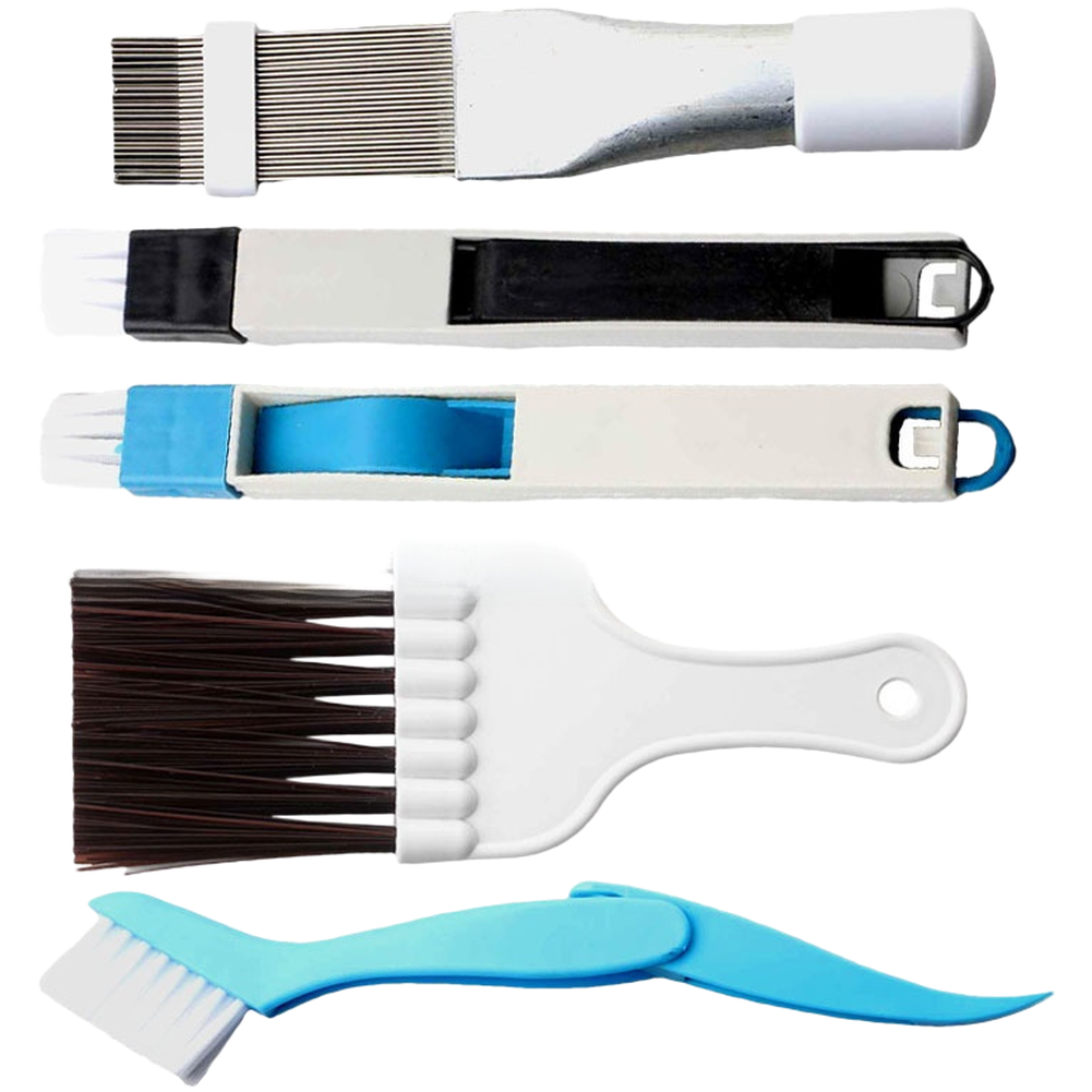 Dryer Cleaning Brush with Sturdy Plastic and Metal Construction for AC