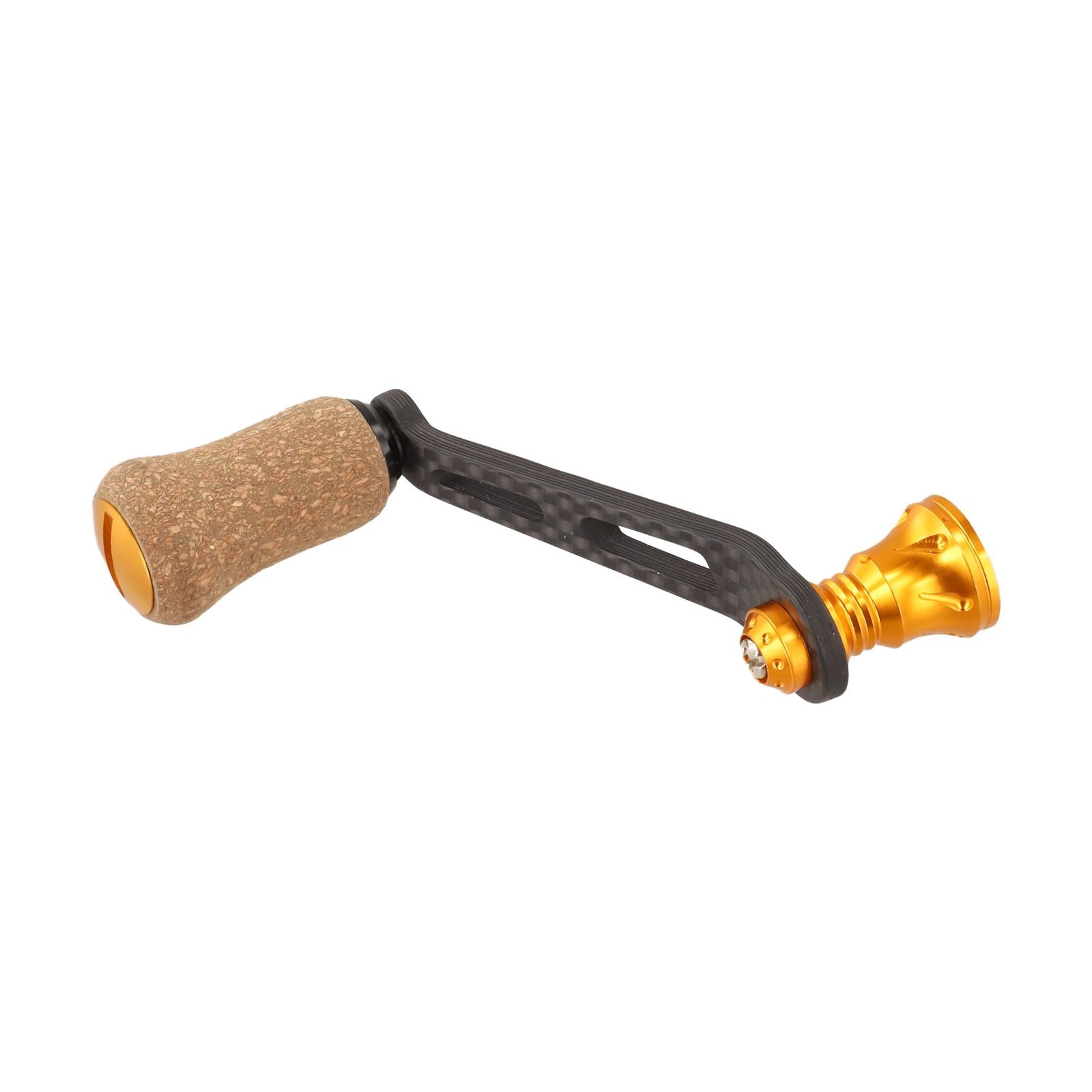 Reel Upgrade Rubber Cork Handle 70MM Knob Carbon Fibre Material Ergonomic Grip
