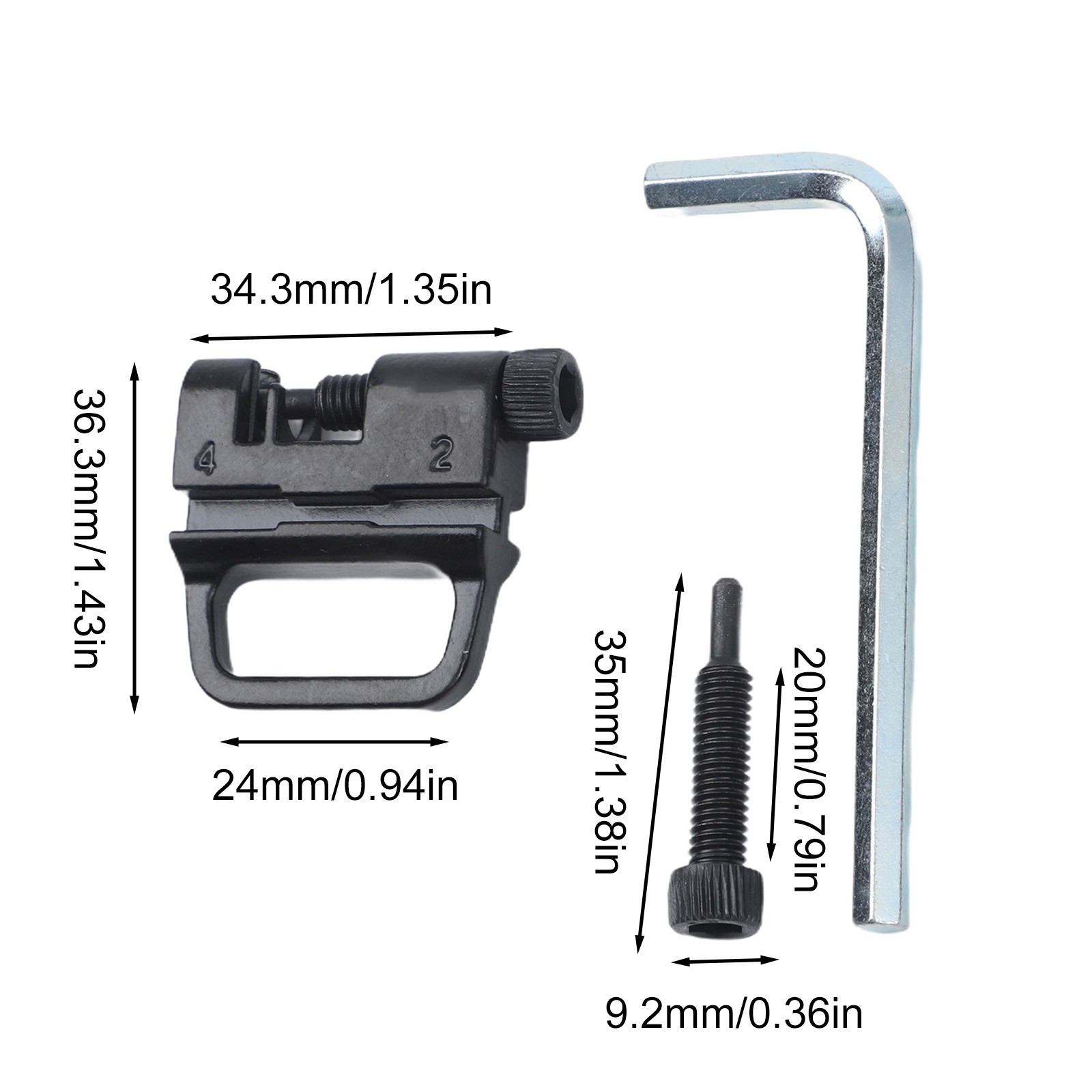 Compact Chain Extraction Device for Cyclist Repair Kit Portable Design