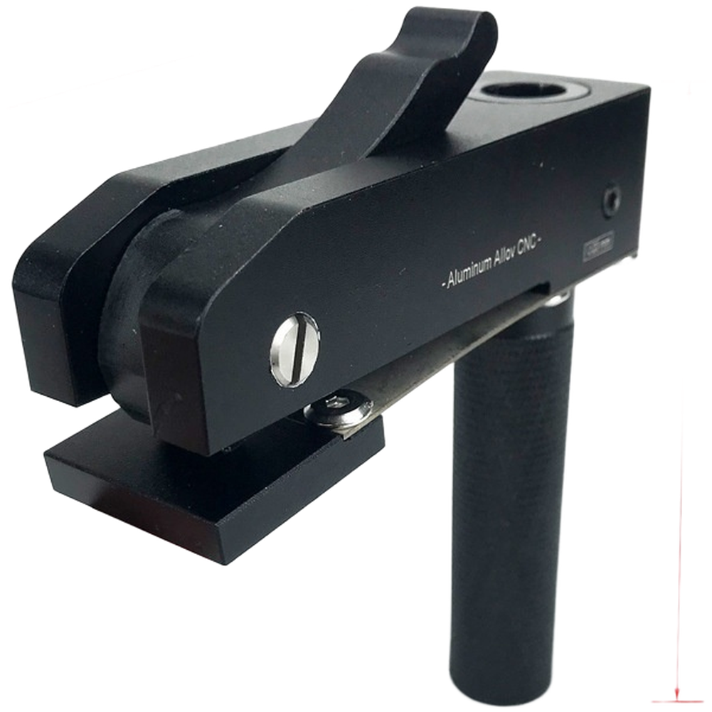 Aluminum Alloy Presser Clamp with Knurled Handle for DIY Wood Projects