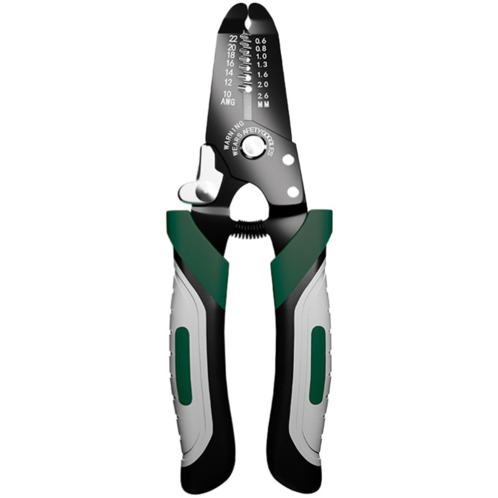 Multifunctional Pliers for Wire Stripping and Cutting Home Use 10-22 AWG 17cm
