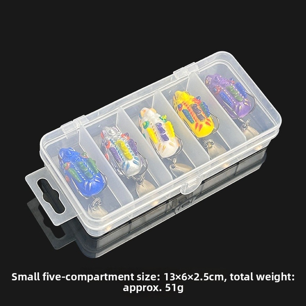 Frog Lure Flashy Underwater Movement Compact Lightweight Tear-resistant Silicone