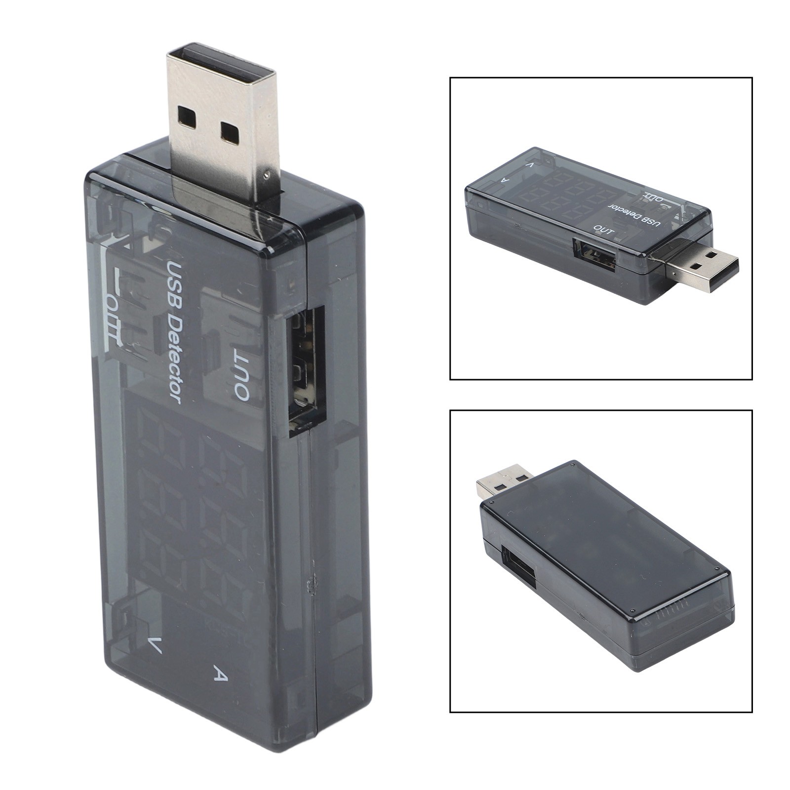 USB Tester Digital Voltmeter Capacity Tester for USB Charging Test