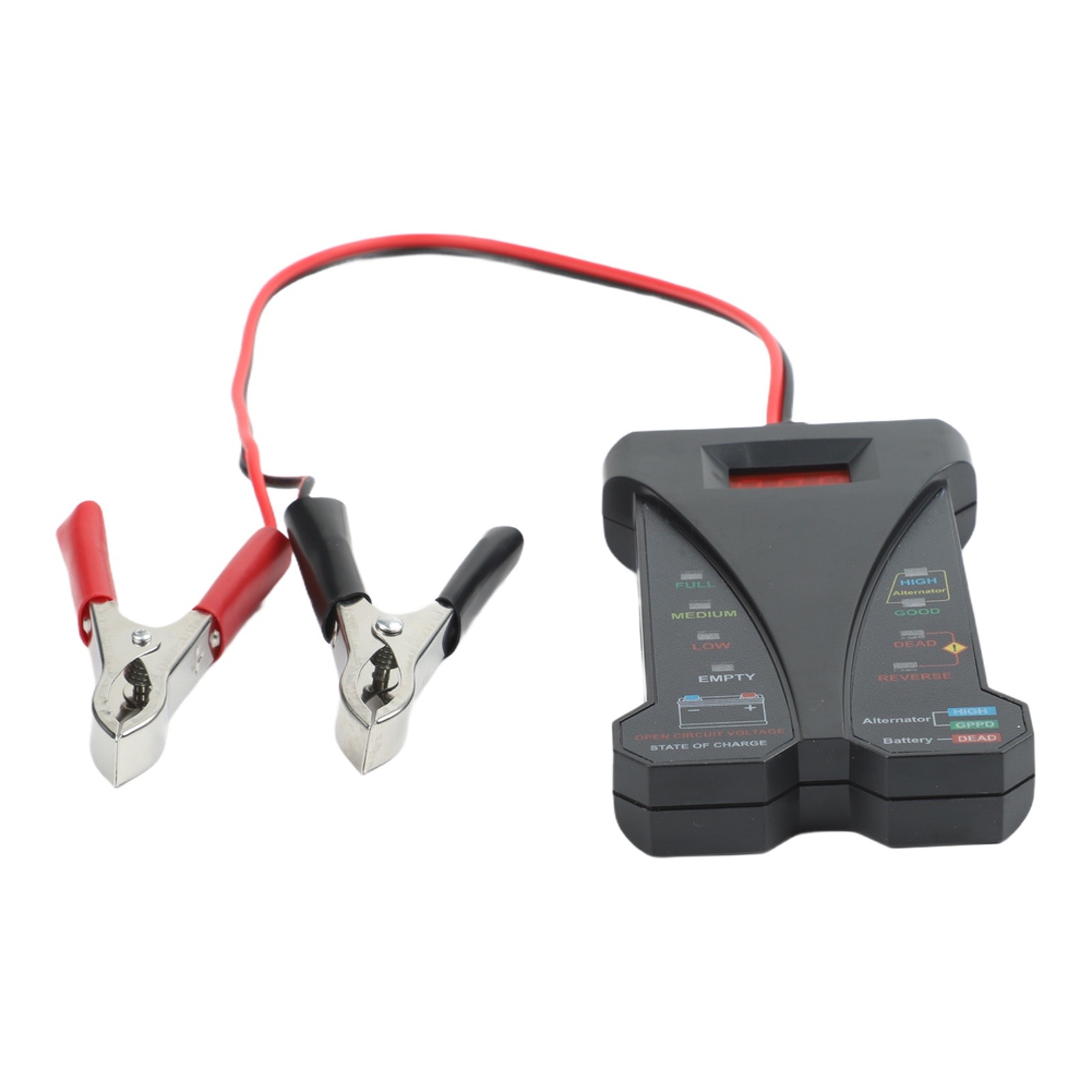 Digital Car Battery Tester 12V Load Tester with Voltmeter and Alternator Status