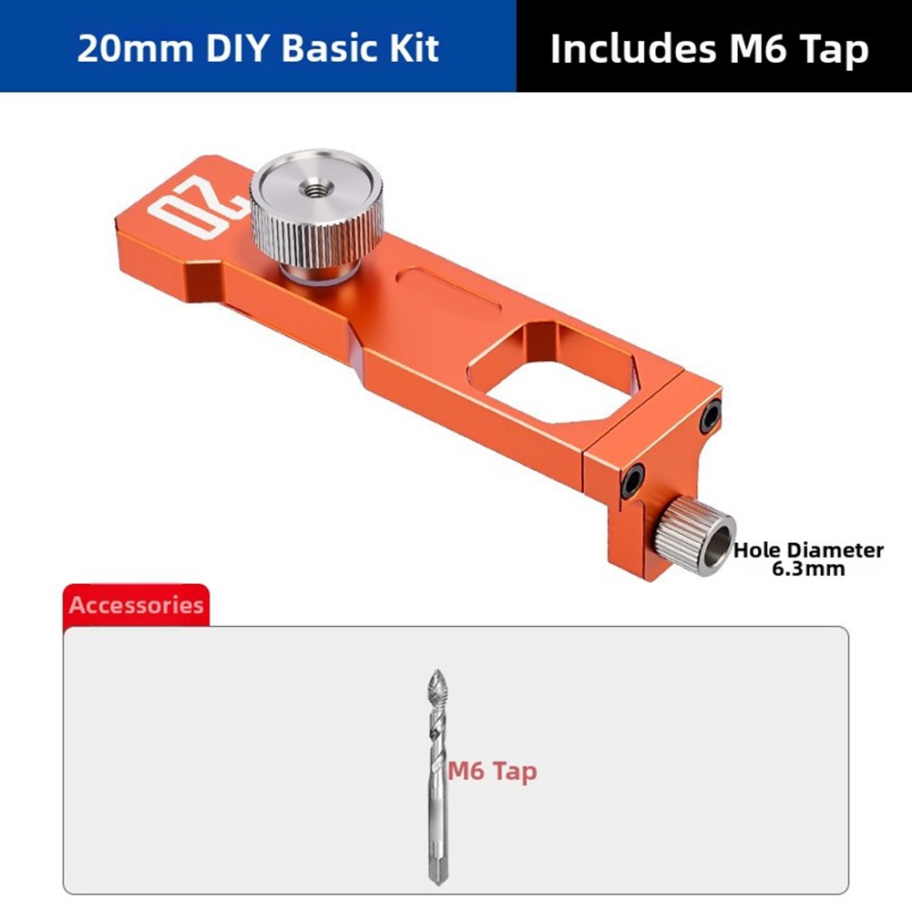 Aluminium Profile Drilling Fixture - For Consistent Hole Depth and Spacing