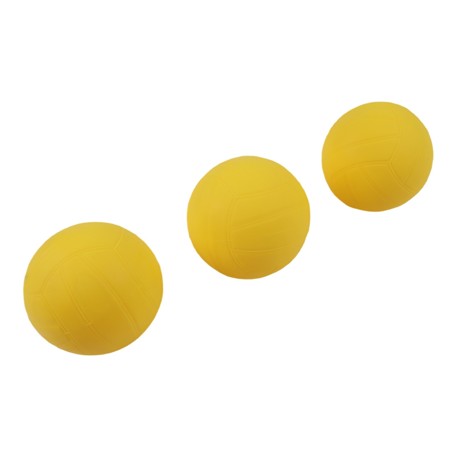 2PCS Volleyballs for Mini Sports Games Replacement Soft PVC Yellow Roundnet - Produktbild 7
