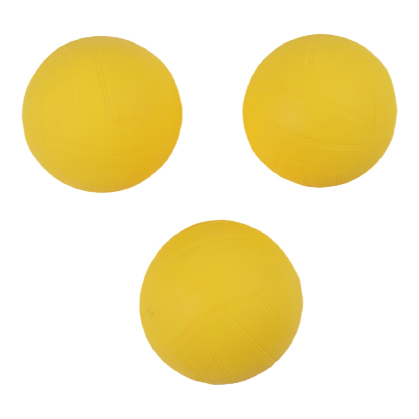 2PCS Volleyballs for Mini Sports Games Replacement Soft PVC Yellow Roundnet - Produktbild 9