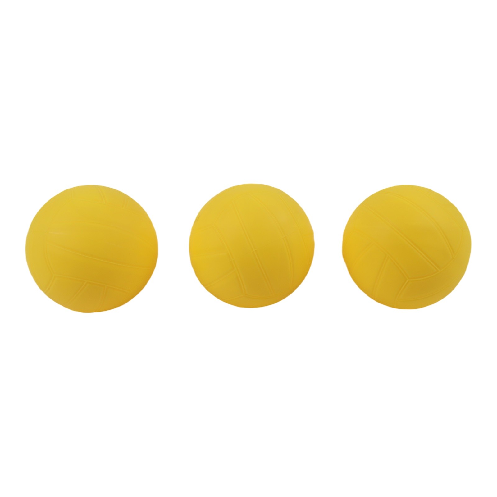 2PCS Volleyballs for Mini Sports Games Replacement Soft PVC Yellow Roundnet - Produktbild 6